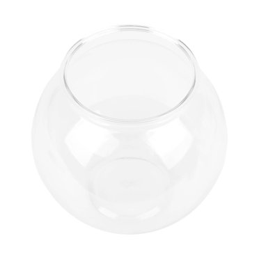 Petit Aquarium Rond, Bols à Poisson en Plastique Durable Robustes et Incassables pour Bureau pour Décorations L
