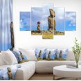 thumbnail image 1 of Ahu Tahai et Ahu Ko Te Riku - Impression d'Art Photo de Paysage sur Toile, 1 of 3