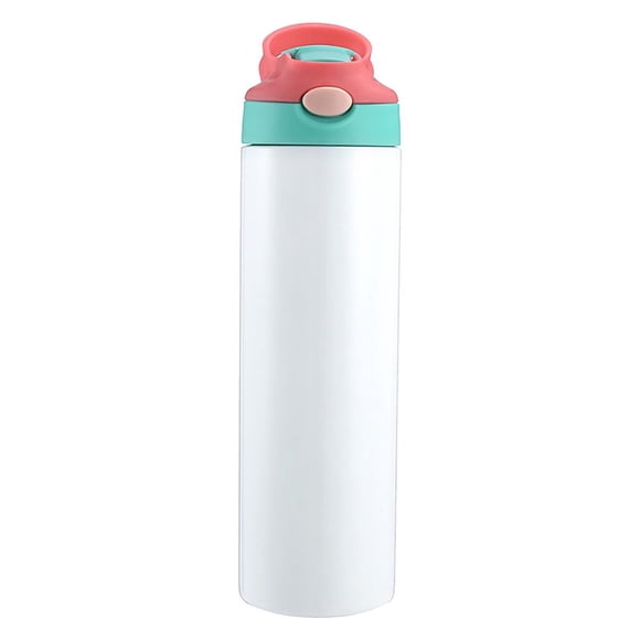 HLONK Kids Water Bottles 12OZ Custom Insulated Stainless Steel Water Bottle For Girls Boys With Name Straw Lid Customized Children Cups Gifts For School Travel 360ML