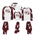 thumbnail image 2 of MASRIN Matching Pjs For Family Christmas Pajamas for Family Pjs Matching Set Family Christmas Pajamas Soft Xmas Pajamas Matching Sets Top Pants Christmas Hat Pjs, 2 of 4