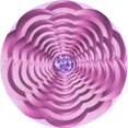 thumbnail image 1 of Ahgly Tapis Rond Lavable en Machine Intérieur Transitionnel Fleur Rose, 6 Pieds Rond, 1 of 7