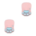 thumbnail image 3 of maskred Stylish Cat Paw Gaming Mouse Mat Wrist Protection Non-slide Base Safe Unique DS-011 pink blue 2Set, 3 of 6