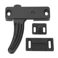 thumbnail image 2 of RV Screen Door Latch, Wear Resist Black Metal, Secure Closure for Motorhomes Travel Trailers, Includes Tools and Instructions, 2 of 7