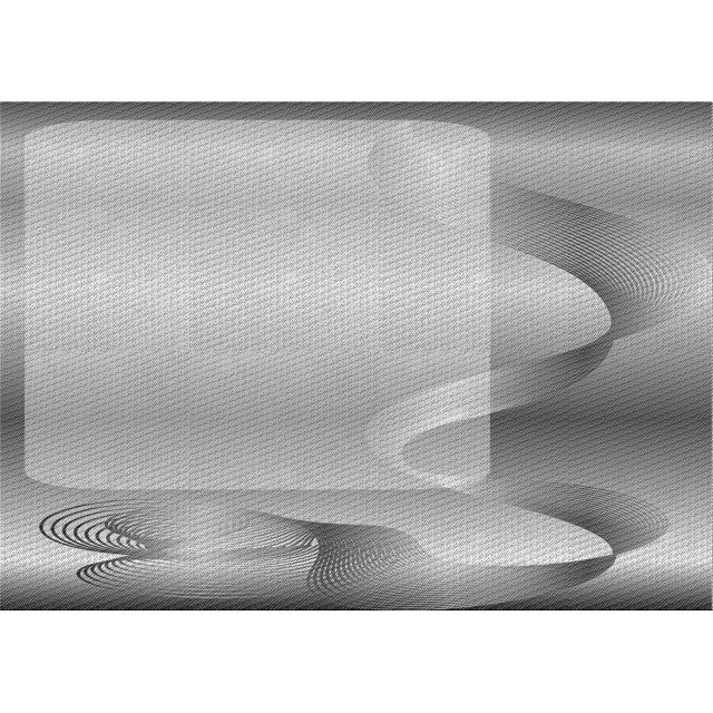 Ahgly Company Machine Washable Indoor Rectangle Transitional Platinum Gray Area Rugs, 4' x 6'