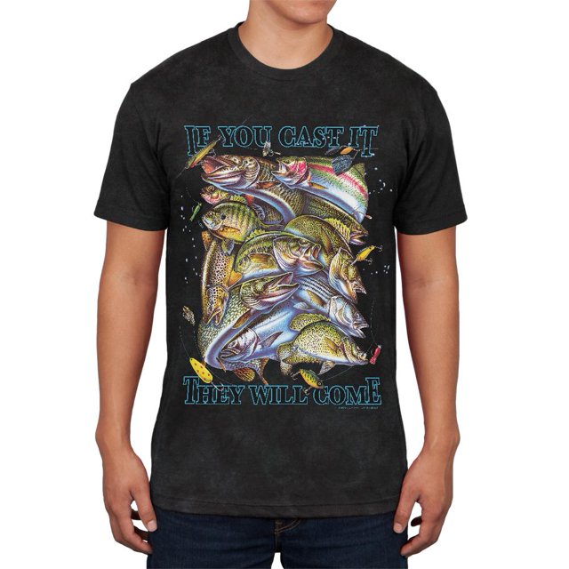 If You Cast It Fishing Mens Soft T Shirt