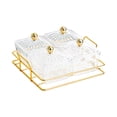 thumbnail image 4 of Plats de Service Divisés Assiette de Fruits Secs Plateau de Service pour Fruits Croustilles Bonbons Transparent, 4 of 8