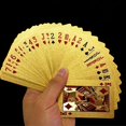 thumbnail image 5 of Fratelli Deck Of Waterproof 1 Set Gold Playing Cards For Adult - Flexible Pvc Plastic Gold Playing Cards Premium Poker Cards | Waterproof Playing Cards Washable Flexible Use For Party Game, 5 of 5