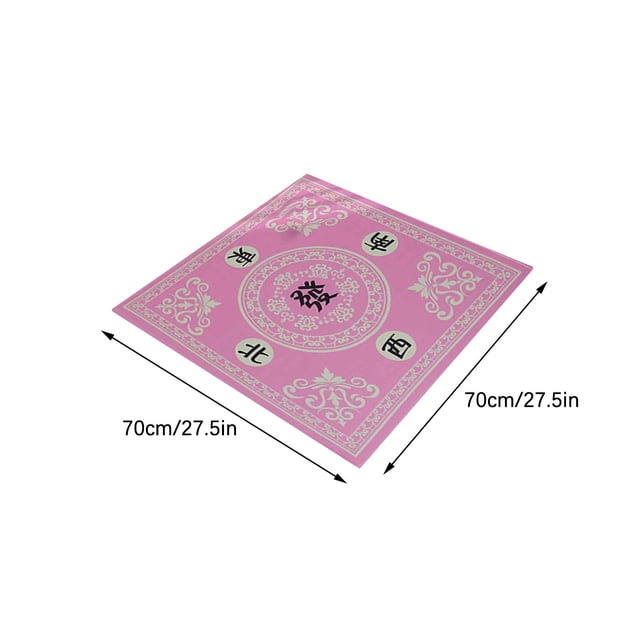 Mahjong Mat Reduction Mahjongg Table Mat Mahjong Accessories Tablecloth Game Poker Domino Game Game Mat For Card Board And Tile Games 70x70cm