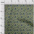 thumbnail image 1 of oneOone Cotton Flex Fabric Leaves & Floral Block Print Sewing Fabric BTY 40 Inch Wide, 1 of 4