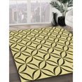 thumbnail image 3 of Ahgly Company Tapis d'Intérieur Lavable en Machine Carré Transitionnel Chêne Brun, 3 Pieds Carré, 3 of 7