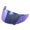Blue, variant on Zeus Motorcycle Helmet Shield PC Visor Lens for X14 Z7 Z-7 CWR-1 RF-1200 X-spirit