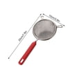 thumbnail image 2 of Flour Sieve Stainless Steel Double Ear Handheld Filter Sifter For Baking And Cooking 7.5 cm To 22 cm Sizes, 2 of 2