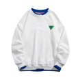 thumbnail image 1 of Pisexur Sweat à Capuche pour Hommes Couleur Unie Col Rond Graphique Décontracté Manches Longues Léger Grande Taille M-5TG, 1 of 8