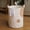 Khaki, variant on Dvkptbk Laundry Basket Large Capacity Cotton and Linen Cloth Dirty Clothes Basket Toys and Sundries Storage Bucket Multifunctional Foldable Thickened Storage Basket with Hand Strap