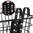 thumbnail image 4 of Bike Basket Bicycle Basket Bicycle Front Basket Detachable Bike Basket Hanging Bike Basket Hanging Bold Bicycle Basket Electric Vehicle Adjustable Front Frame Basket, 4 of 6