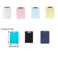 thumbnail image 4 of pitrice Storage Bag Writing Clipboard Paper Organizer Simple Style Exquisite Long-lasting Student Accessories Practical Green, 4 of 9