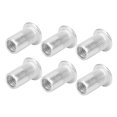 thumbnail image 3 of M5 Rivet Nut, 100pcs Blind Rivet Nut Nutserts Aluminum Flat Head Threaded Insert Nut For The Fastening Field Of Various Metal Plates, 3 of 8