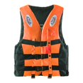 thumbnail image 1 of S SERENABLE 360 degree Reflective Life Jacket Swimwear Swim Vest for Floating Kayaking Rafting 3XL Orange, 1 of 9