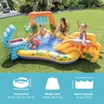 thumbnail image 2 of Intex 120V Electric Air Pump & Intex Inflatable Dinosaur Play Center Kids Pool, 2 of 12