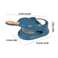 thumbnail image 2 of Binwennn Ravioli Tray Utensil Potato Dumpling 2 In 1 Dumpling Maker New Efficient Dumpling Skin Artifact DIY Dumpling Maker Manual Dumpling Skin Maker Dumpling Moulds Kitchen Dumpling, 2 of 7