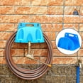 thumbnail image 2 of IMENGL Clearance! Delayuji Hooks for Hanging Water Pipe Organizer Wall Rack Garden Blue Wall Mounted Storage Rack Simple Type Hose Pipe Rope Reel Hanger Holder Cable Storage Bracket One Size Blue, 2 of 9