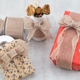 thumbnail image 4 of Joycrosso Burlap Wired Edge Ribbon 4 inch x 10 Yards, Natural, Ideal for Crafting, Gift Wrapping, Wreath, Christmas Tree, and Rustic Wedding Decorations, 4 of 4