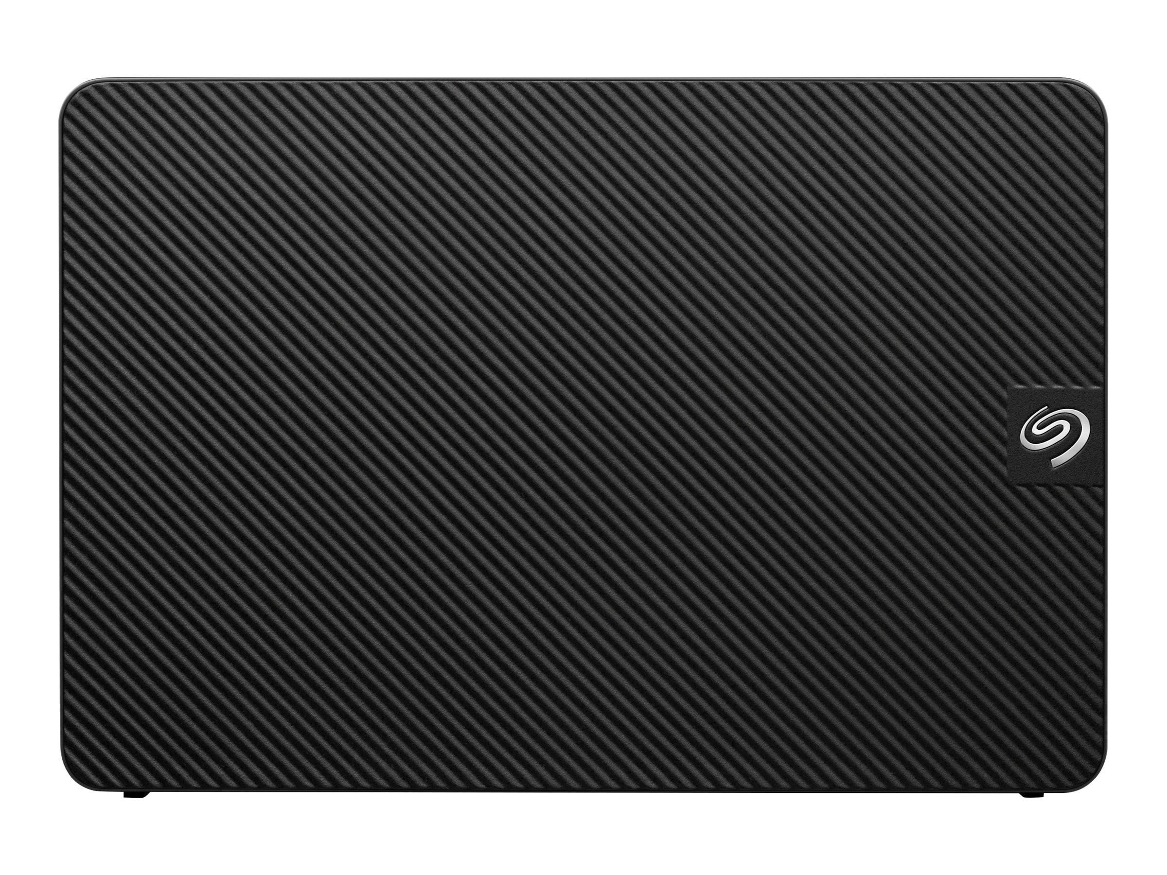 Seagate Expansion STKP14000400 - Hard drive - 14 TB - external (desktop) - USB 3.0 - black - with Seagate Rescue Data Recovery