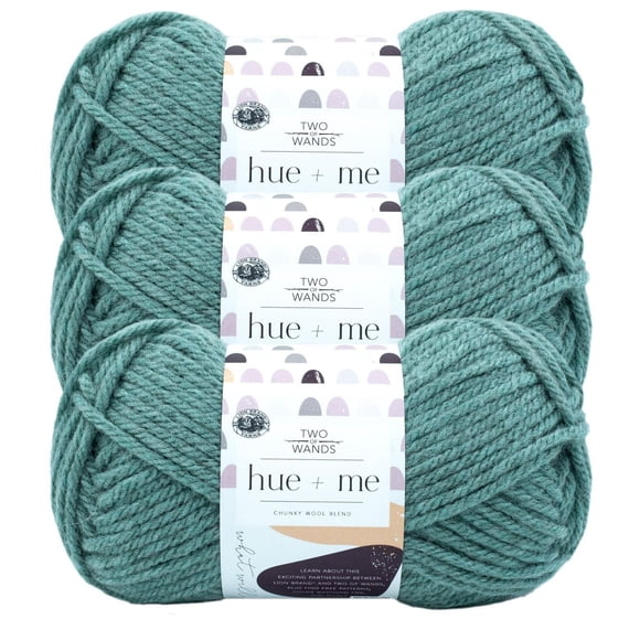 Lion Brand Hue + Me Yarn - Genévrier