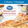 thumbnail image 1 of Pizza lève-au-four Great Value 4 fromages 632 g, 1 of 3
