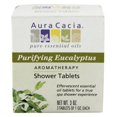 thumbnail image 1 of Aura Cacia - Aromatherapy Shower Tablets Purifying Eucalyptus - 3 oz., 1 of 2