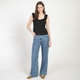 thumbnail image 3 of Bloom Girl, Button Front Eyelet Tank, Sizes XS-XL, 3 of 4