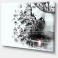 thumbnail image 2 of Femme et Beauté de la Nature - Impression d'Art sur Toile Paysage Très Grande, 2 of 4
