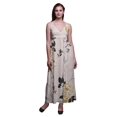 thumbnail image 1 of Bimba Robe Longue Maxi à Bretelles Spaghetti Ajustables à Imprimé Floral, Tenue de Plage d'Été - Très Petit, 1 of 1