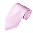 thumbnail image 1 of TopTie Unisex Necktie Solid Color Pink Skinny Tie, 1 of 7