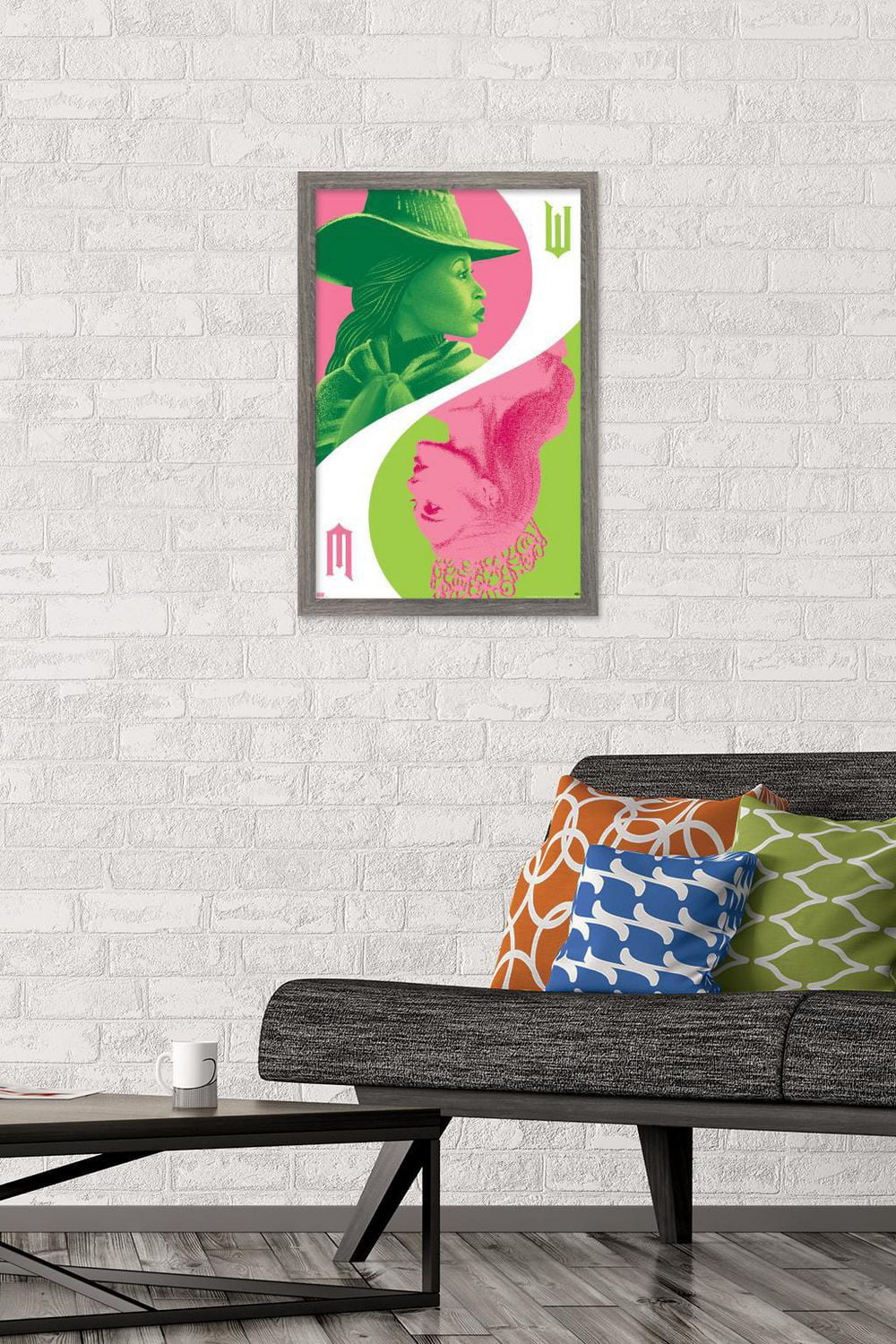 Wicked - Reflection Wall Poster with Push Pins