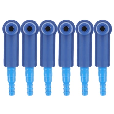 MOVTOTOP 6pcs Brake Fluid Replacement Adapter Brake Fluid Connector Oil Change Tool Bleeder Adapter Brake Oil Changer