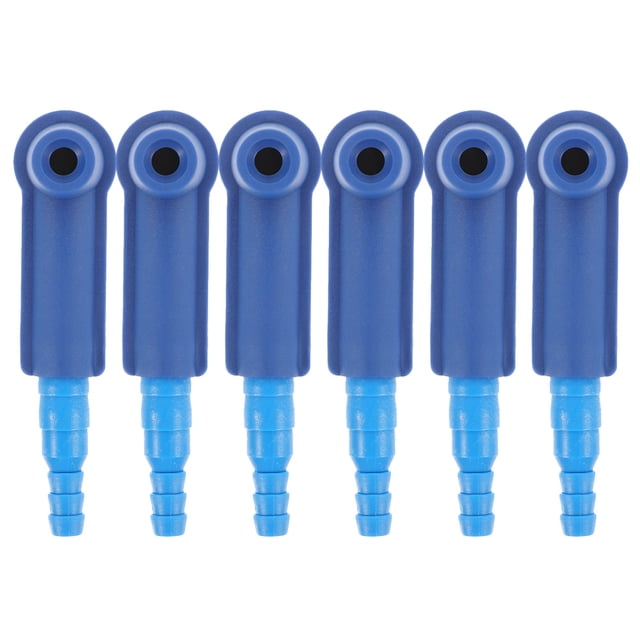 MOVTOTOP 6pcs Brake Fluid Replacement Adapter Brake Fluid Connector Oil Change Tool Bleeder Adapter Brake Oil Changer