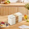 thumbnail image 1 of EGNMCR Lunch Box, Bento Boxes W Heat Straw Three-layer Lunch Box For Office Workers Can Be Microwave Heated Layered Lunch Box Student Compartment Lunch Box Lunch boxs, 1 of 5