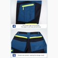 thumbnail image 4 of Men's Rip-Resistant Work Jacket Color Block Clothing Durable Clothes Long Sleeve Tops Labor Tees Protective Layer Utility Coat, 4 of 5
