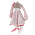 thumbnail image 1 of Lipstore Baby Teething Tag Blanket Infant Teething Blanket Pink Rabbit (1 Count), 1 of 8