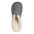 thumbnail image 4 of roxoni Pantoufle Matelassée à Paillettes Grande/8.5-9 BM US, Gris, 4 of 5