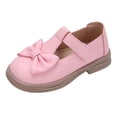 thumbnail image 1 of B91xZ Ballerines pour Tout-Petits/petites Filles Chaussures de Robe Décontractées à Enfiler, Rose 12.5, 1 of 5