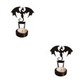 thumbnail image 1 of Youkk Iron Made Candle Holders With Exquisite Craft For Halloween Decoration Chilling Candlestick I 2Set, 1 of 6