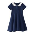 thumbnail image 1 of Robes pour Filles - Catégorie de Produit au Style Optimisé pour Enfants Tout-Petits Bébés Filles Printemps/été Robe à Manches Courtes à Imprimé, 1 of 8