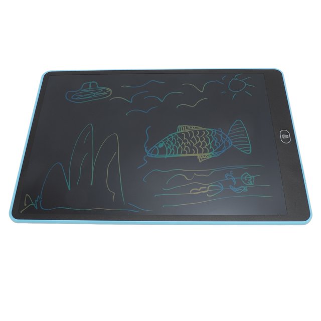 Large Screen Eye Care 16 Inch LCD Writing Tablet, High Sensitivity Kids Drawing Pad, Educational Electronic Doodle Board with Reusable Feature for Children Above 3