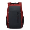 thumbnail image 1 of Rbaofujie Men Backpack 15.6 In USB Charging Laptop Computer Bag Casual Business, 1 of 2