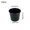 thumbnail image 3 of Cameland Pot de Semis avec Trous de Drainage 20 Pcs Matériau Plastique Réutilisable Fleurs Succulentes Cactus Graines Semis Pot de Semis, 3 of 7
