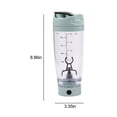 thumbnail image 3 of Electric Protein Shaker Bottle Electric Shaker Bottle, 500Ml Bottle Blend-Er, Sha-Ke Bottle Mixer, Portable Automatic Rotation Mixer Cup,Protein Mix Bottle Protein Powder Shaker Bottle, 3 of 6