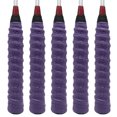 thumbnail image 1 of 5-Pack Purple PU & EVA Racket Overgrip Tape with Adhesive Tapes - Sweat-Absorbent, 110cm Length, Anti-Slip Tennis/Badminton Racquet Grip Wrap, Lightweight 14.6g Each, Professional Sports Accessory, 1 of 6