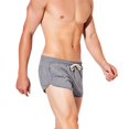 thumbnail image 2 of Plebaso Mens Gym Shorts Drawstring Cotton Running Shorts Breathable Athletic Workout Shorts with Pockets, 2 of 4